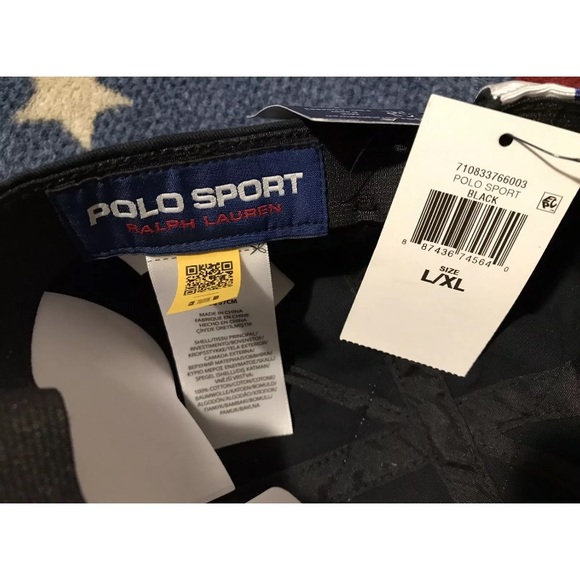 Vintage RALPH LAUREN POLO SPORT USA CYCLING NEW YORK BROOKLYN Cap L/XL NYC Rlpc - Picture 9 of 11